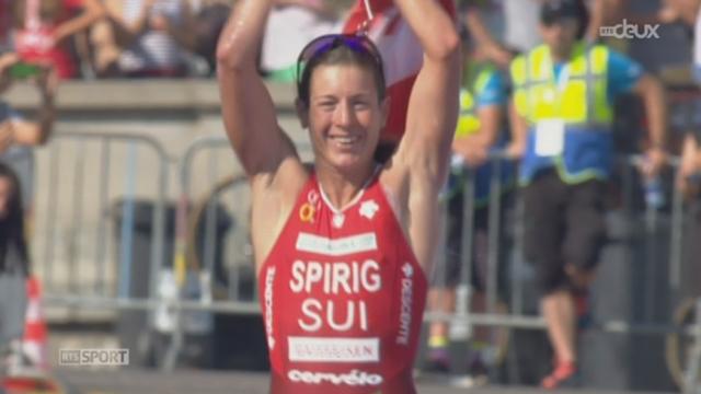 Triathlon - Championnats d’Europe: La Zurichoise Nicola Spirig remporte un 5e titre européen à Genève