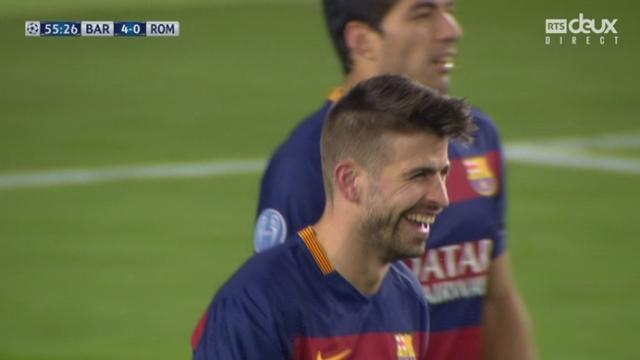 Gr. E, FC Barcelone – AS Roma (4-0):