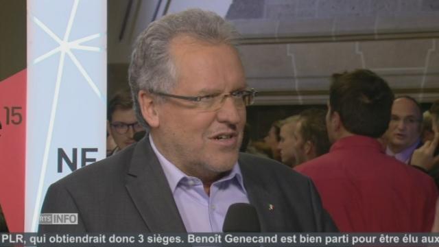 "C'est très important qu'un sortant puisse repartir à Berne", Jacques-André Maire (PS-NE)