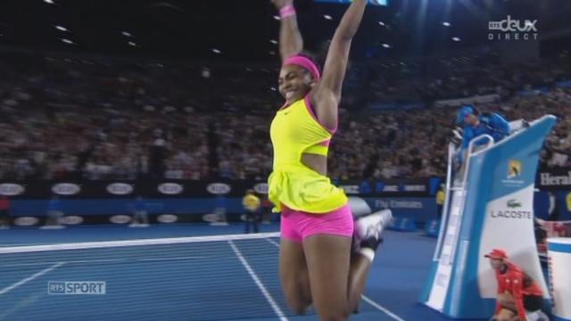 Finale, S. Williams - M. Sharapova (6-3, 7-6): Serena Williams remporte son 6e Open d'Australie