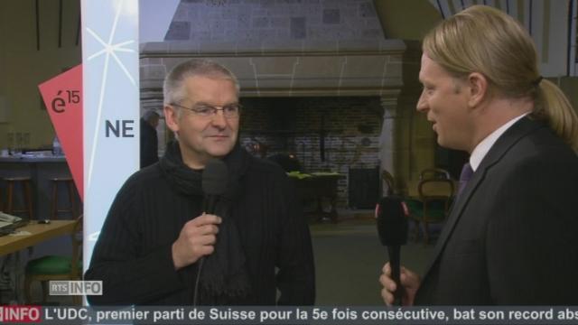 "L'idée est d'intégrer le groupe socialiste ou celui des Verts", Denis de la Reussille (POP-NE)