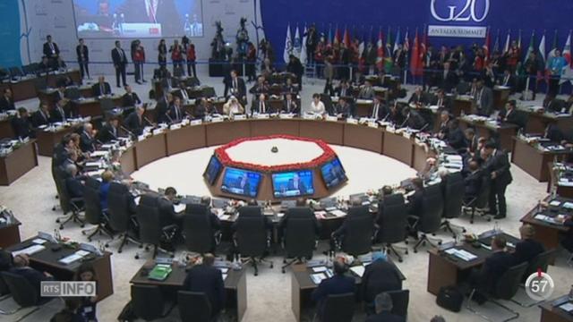 G20: les chefs d’État réagissent aux attentats de Paris et évoquent des mesures contre le terrorisme