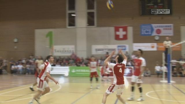 Finale, match 2: Lausanne UC - Dragons Lugano (2-0): les Vaudois s’adjugent la deuxième manche en remontant 5 points de retard contre les Dragons de Lugano 25-22
