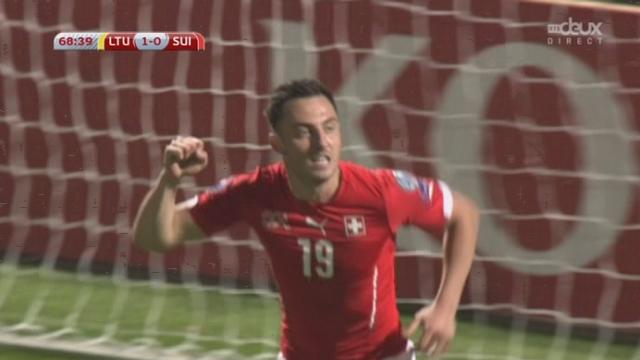 Groupe E, Lituanie - Suisse (1-1): Drmic égalise suite à un joli mouvement collectif