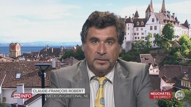 Canicule: entretien avec Claude-François Robert, médecin cantonal (NE)