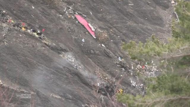 L'Airbus de Germanwings désintégré suite au crash