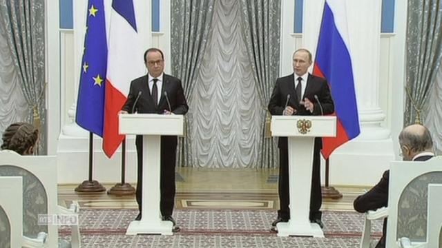 Coordination franco-russe contre le groupe EI