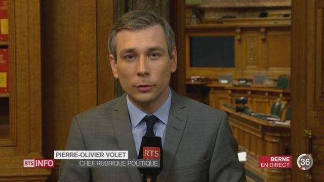 Élections au Conseil fédéral: les précisions de Pierre-Olivier Volet à Berne