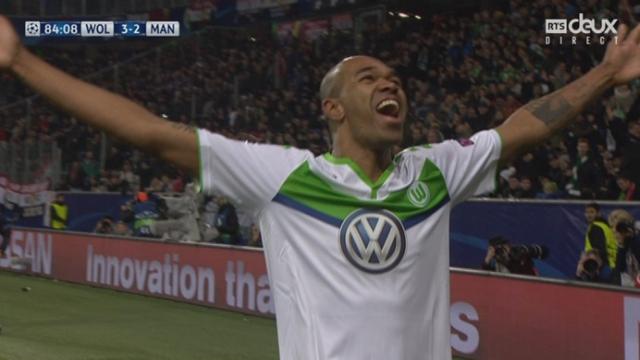 Gr. B,  VfL Wolfsburg – Man. United (3-2): incroyable scénario! Tête de Naldo qui redonne une longueur d'avance aux Allemands