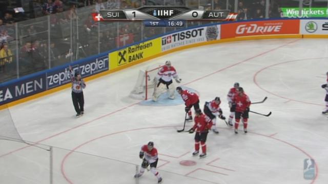 Hockey- Championnats du monde: la Suisse voit la victoire lui échapper de peu contre l'Autriche (3-4 tb)