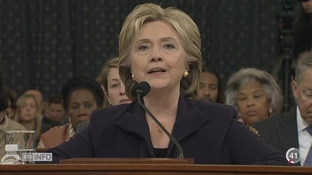 Hillary Clinton témoigne sur un attentat de 2012 en Libye
