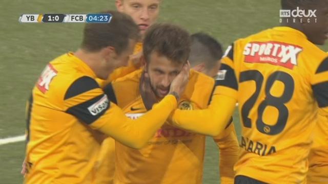Young Boys - FC Bâle (1-0) : action confuse et ouverture du score de Sulejmani