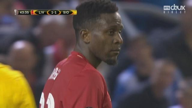 Liverpool - Sion (1-1). 44e minute: Pa Modou sauve in extremis devant Orighi