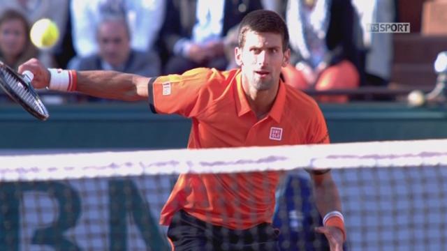 1-8 messieurs, Novak Djokovic (SRB-1) - Richard Gasquet (FRA-20) (6-1, 6-2, 6-3) : sans problème Novak Djokovic se qualifie pour les quarts