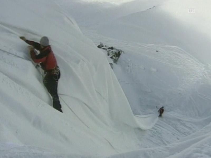 Glacier empaqueté. [RTS]