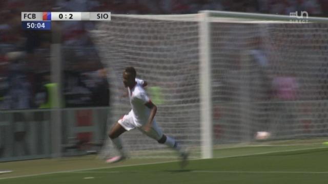 Finale, FC Bâle - FC Sion (0-2): Edimilson Fernandes double la mise et rapproche Sion de la coupe