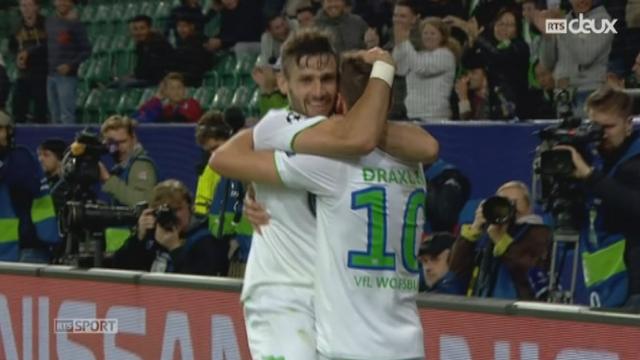 B: VfL Wolfsburg - CSKA Moscou (1-0). Bonne nouvelle recrue, Julian Draxler assure la victoire des Allemands