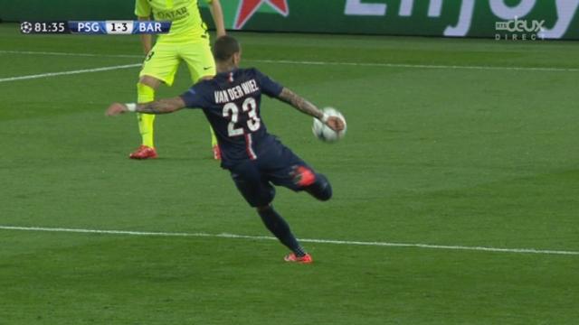 1-4, Paris Saint-Germain - Barcelone (1-3): Van der Wiel fait renaitre l’espoir côté français