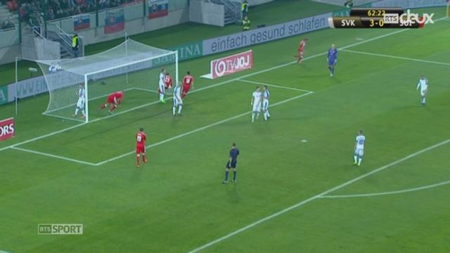Football - Match amical: la Suisse s'est inclinée face à la Slovaquie (2-3)
