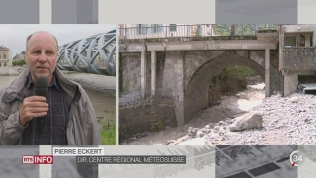 Fortes crues: entretien avec Pierre Eckert,  à Genève (1-2)