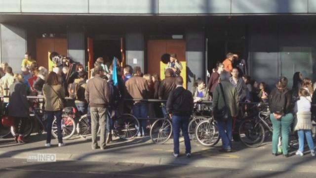 Plus d'un millier de manifestants au Palladium