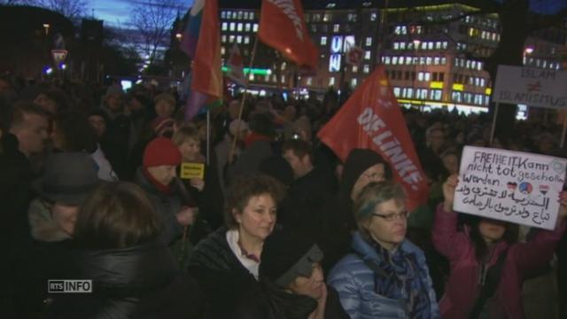 Manifestations anti-Pegida à Leipzig et Munich