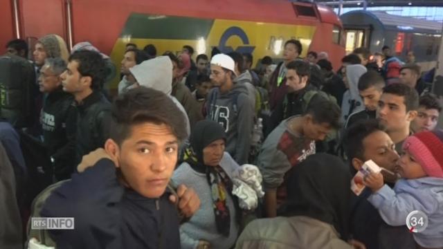 Allemagne: Munich peine à prendre en charge tous les réfugiés qui arrivent chaque jour par train