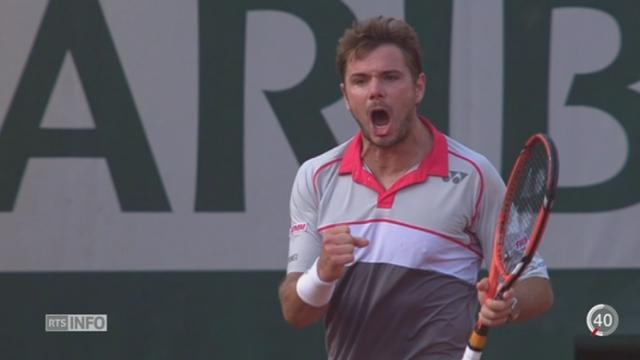 Tennis - Roland-Garros: Wawrinka bat Federer