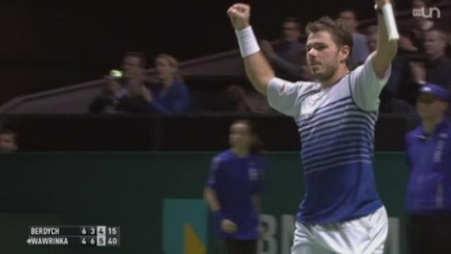 Tennis - ATP de Rotterdam : Wawrinka remporte le titre contre Berdych