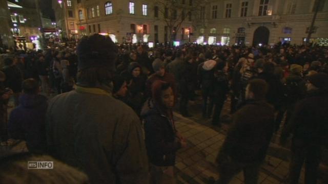 Une contre manifestation eclipse le premier defile Pegida en Autriche