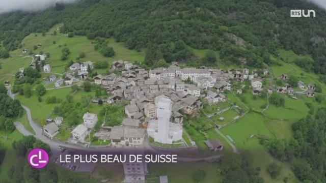Soglio (GR) a été désigné plus beau village de Suisse 2015