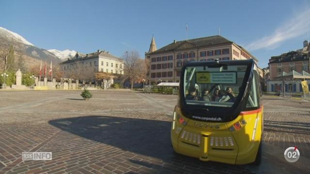 VS: Sion teste des bus 100% électriques et sans chauffeurs