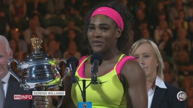 Tennis - Open d'Australie: Serena Williams s'est imposée face à Maria Sharapova