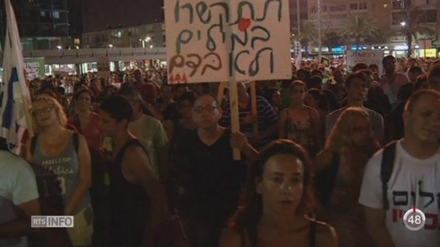 Israël: des manifestations en faveur de la paix ont eu lieu dans tout le pays