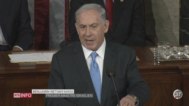 Benjamin Netanyahou en visite aux Etats-Unis tire à boulets rouges sur l'Iran