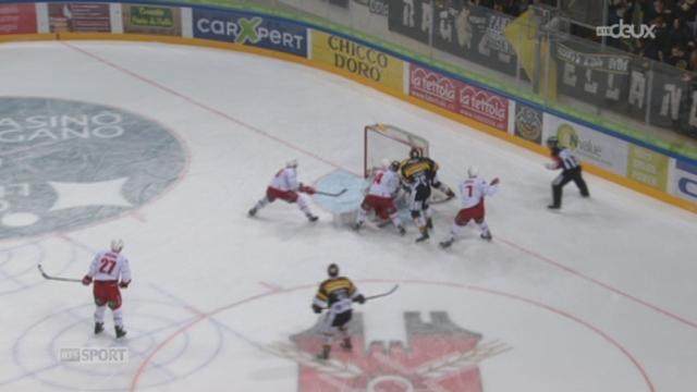 Hockey - LNA: Lausanne est lourdement battue par Lugano (5-0)