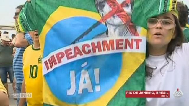 Un million et demi de Brésiliens ont déflié dans les rues contre leur présidente