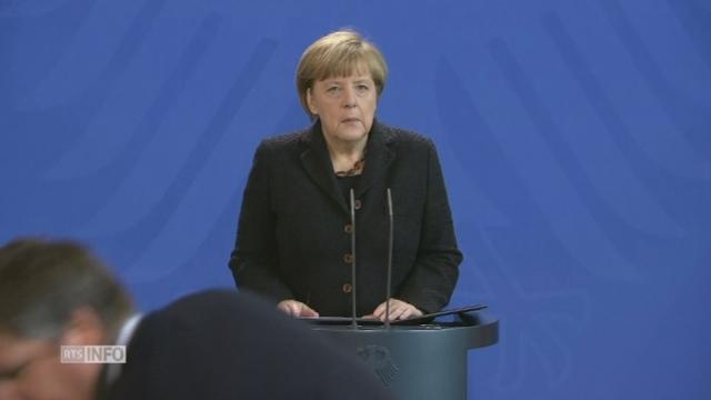 Angela Merkel: "Nous mènerons le combat à vos côtés"