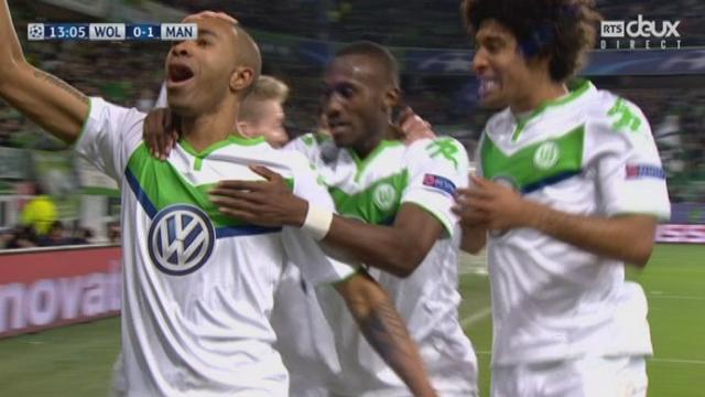 Gr. B,  VfL Wolfsburg – Man. United (1-1): monté aux avant-postes, Naldo dévie un coup franc boté par Rodriguez et égalise pour Wolfsburg