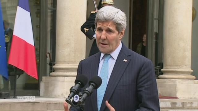 John Kerry: "une stratégie claire est en place"