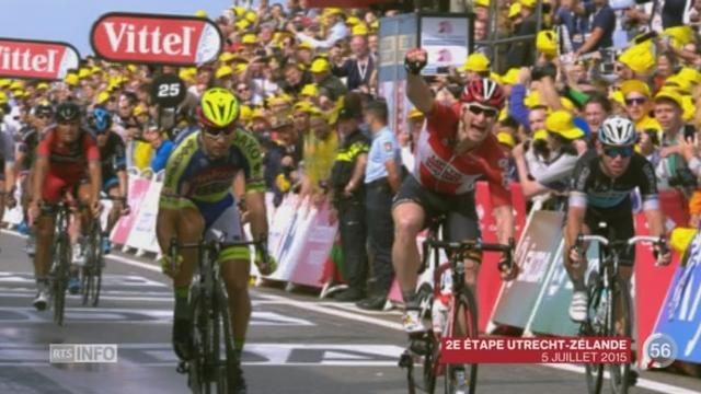 Cyclisme- Tour de France: une chute spectaculaire a émaillé l'édition 2015