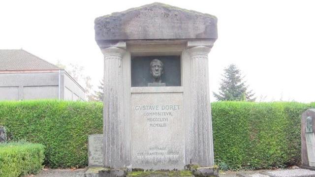 Gustave Doret monument [rts - Jean-Pierre Amann]