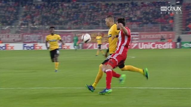 Gr.B, Olympiakos – Young Boys (1-1): Guillaume Hoarau égalise pour YB!