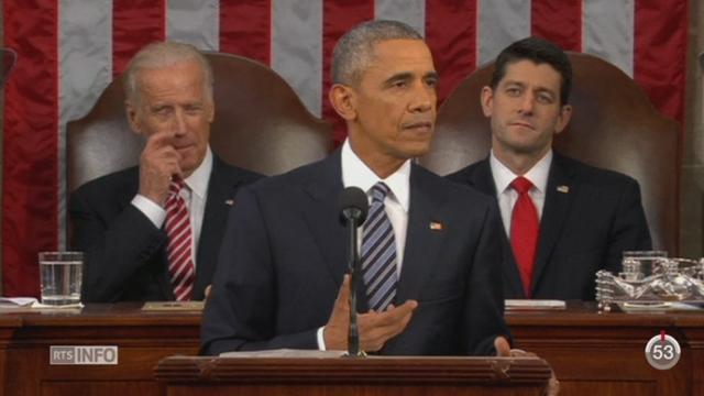 Barack Obama a prononcé son dernier discours devant le Congrès des États-Unis