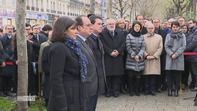 Hommages aux victimes des attentats parisiens