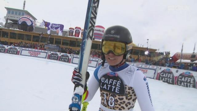 Descente dames: belle performance de Fabienne Suter (SUI) qui termine à la 2e place