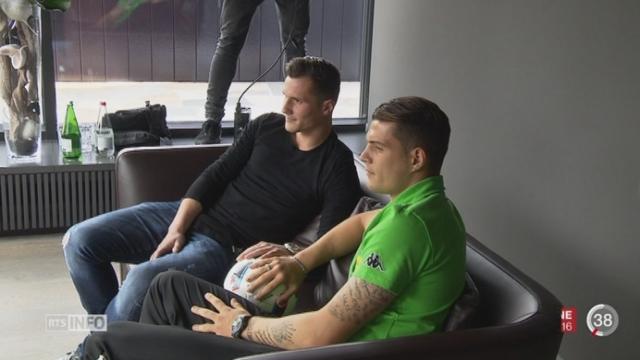 Football - Euro 2016: les frères Granit et Taulant Xhaka joueront l’un contre l’autre