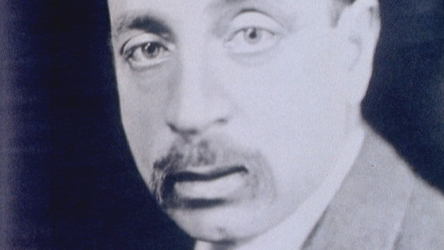 Le poète Rilke. [RTS]