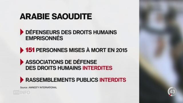 Le sort de Raif Badawi et de milliers de Saoudiens continue de susciter une polémique mondiale