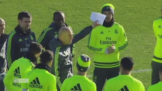 Le 1er entraînement de Zinedine Zidane au Real Madrid